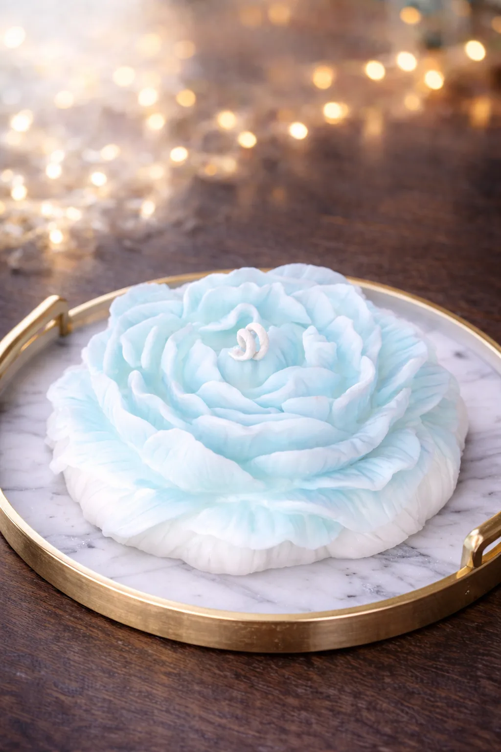 XL Peony Statement Candle